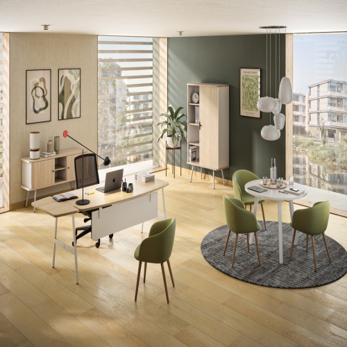 buronomic-Colibri-Chauffeuses-pieds-bois-Vert-Acide