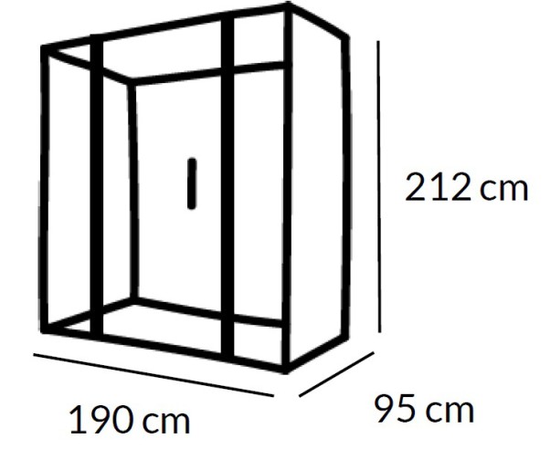 schéma cabine acoustique et de réunion 2 places DIALOGUE fabrication française 