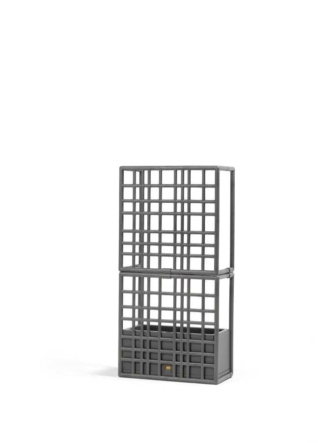 SABORA 2 photo cloison modulaire extérieure haute grise