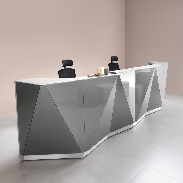 Banque d'accueil géométrique
