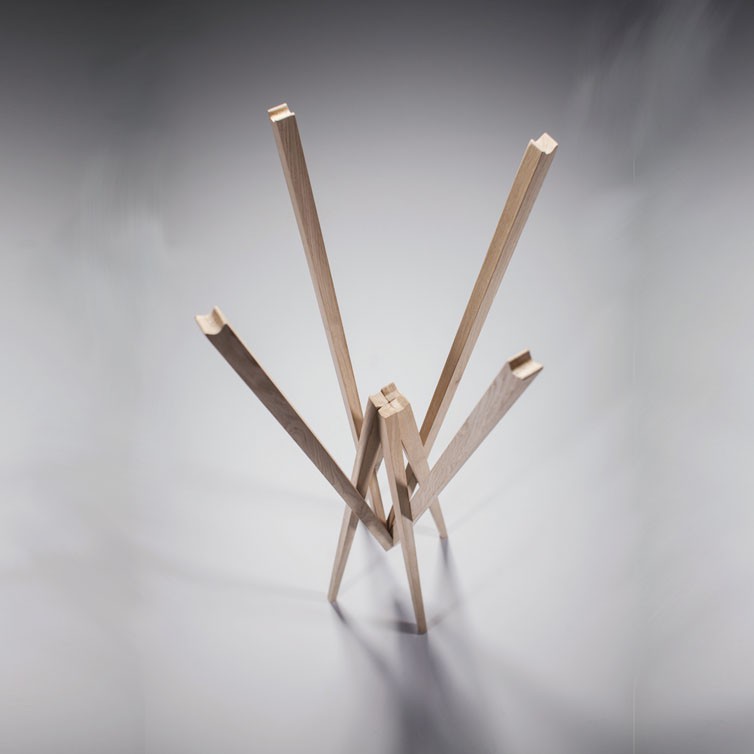 porte manteaux bois