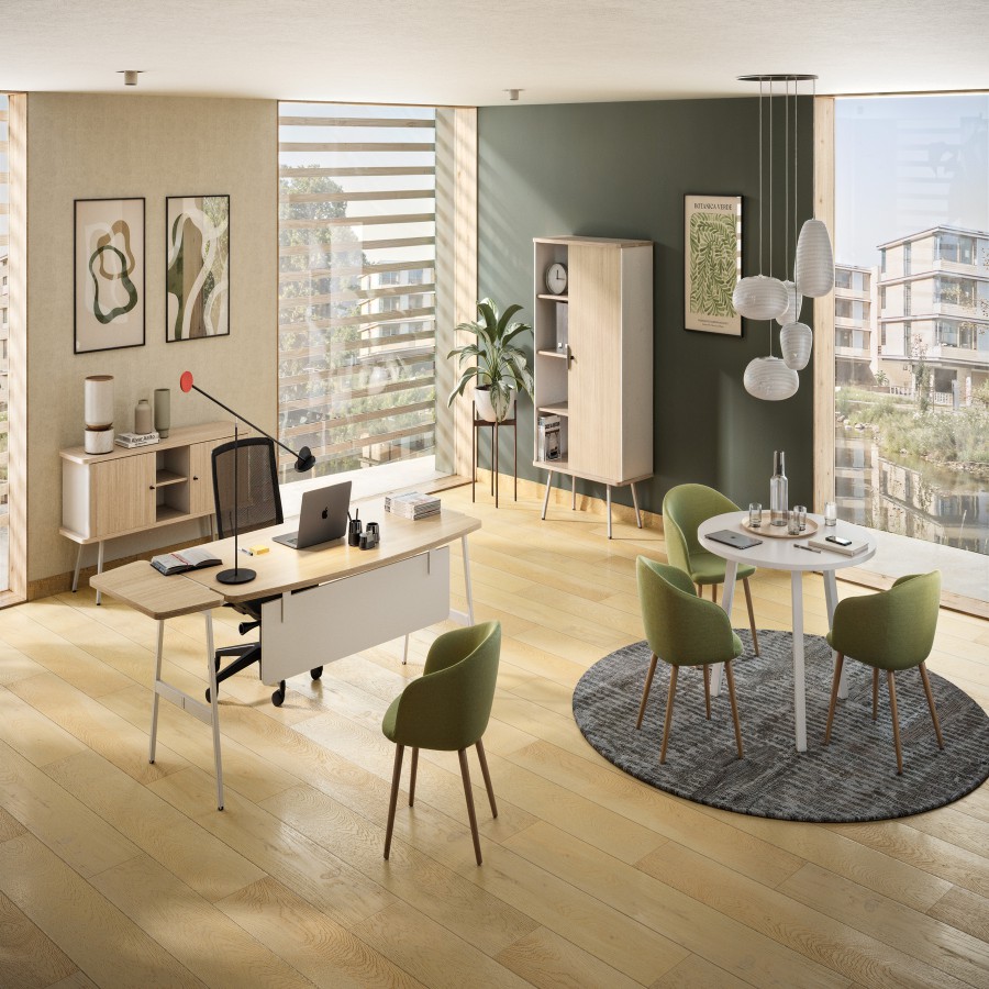 buronomic-Colibri-Chauffeuses-pieds-bois-Vert-Acide