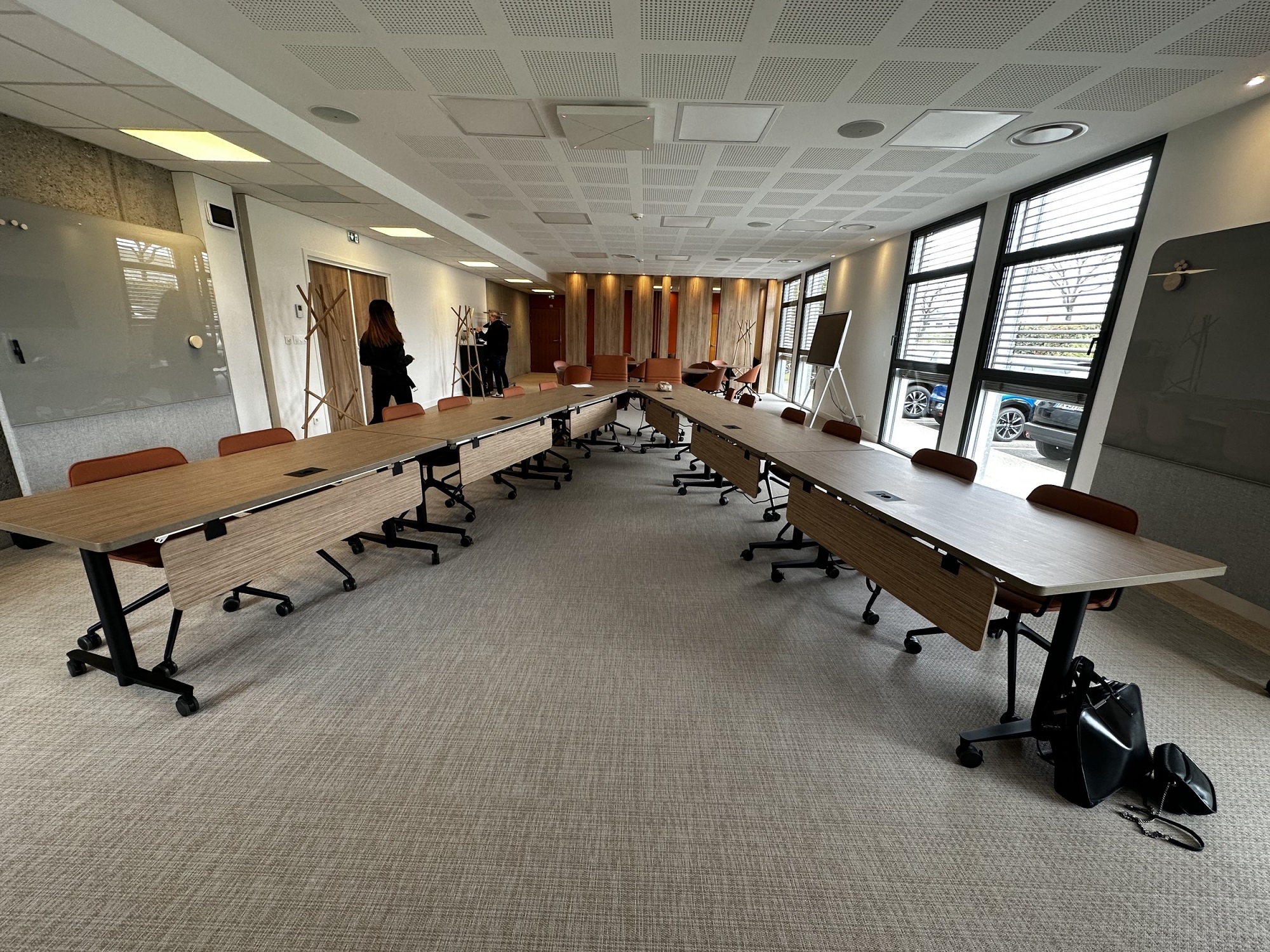 miniature réalisation rénovation salle de réunion laboratoire pharmaceutique